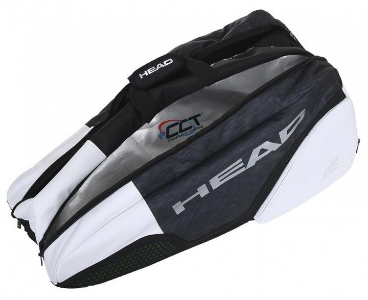 Head Djokovic 9R Super Combi Black White